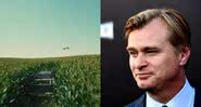 A plantação (à esqu.) e Christopher Nolan (à dir.) - Divulgação e Getty Images