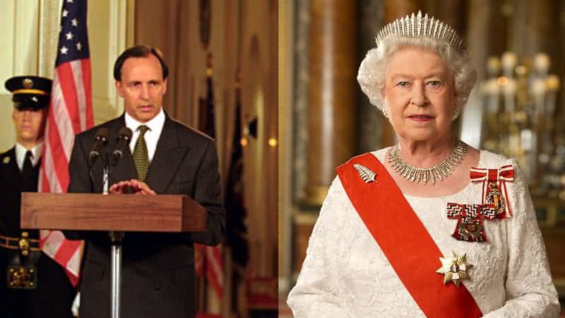 Paul Keating em 1993 e a rainha Elizabeth II - Wikimedia Commons