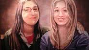 Pintura de Amy e Penny em The Big Bang Theory - Reprodução