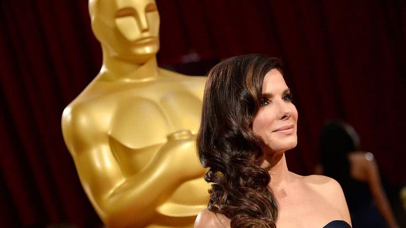 Sandra Bullock no Oscar de 2014 - Getty Images