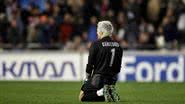 Fotografia de Santiago Cañizares em jogo de 2007 - Getty Images