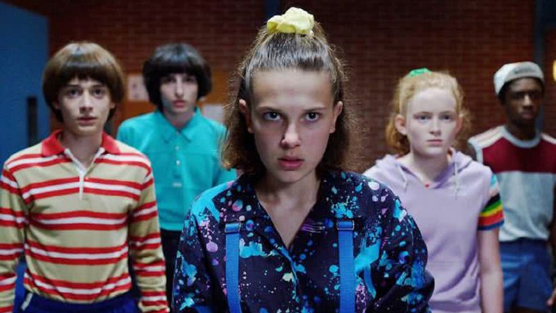 Os personagens principais de Stranger Things - Divulgação/Netflix