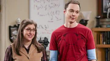 O casal Sheldon e Amy - Divulgação / CBS