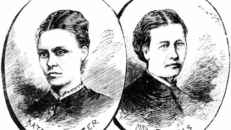 Ilustração mostra Kate Webster e Julia Thomas - Wikimedia Commons