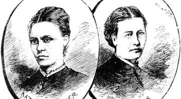 Ilustração mostra Kate Webster e Julia Thomas - Wikimedia Commons