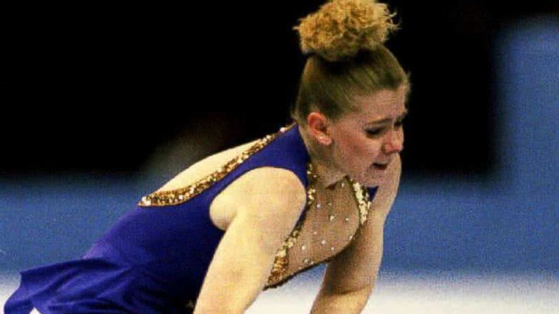 Tonya Harding na pista de patinação - Divulgação