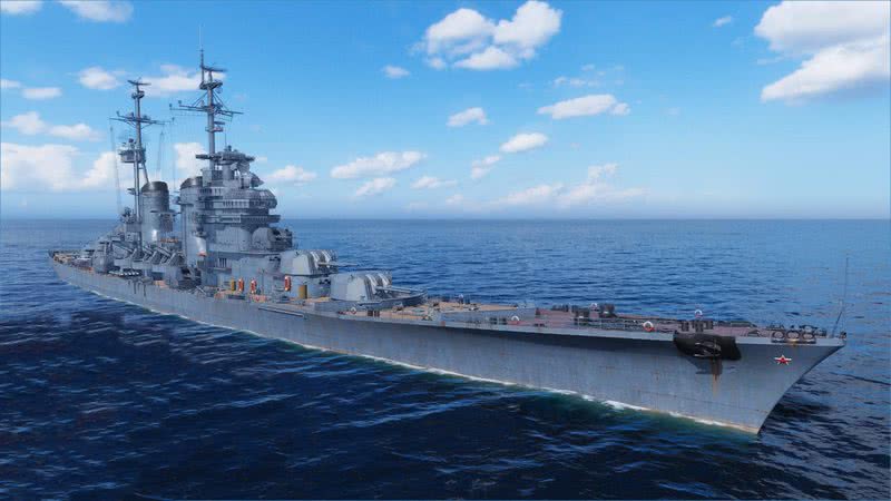 World of Warships é gratuito para jogar e está disponível em português do Brasil, incluindo dublagem - Divulgação/Sergey Gornoestav