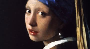 Moça com brinco de pérola, óleo sobre tela de Johannes Vermeer, pintado em 1665 - Wikimedia Commons