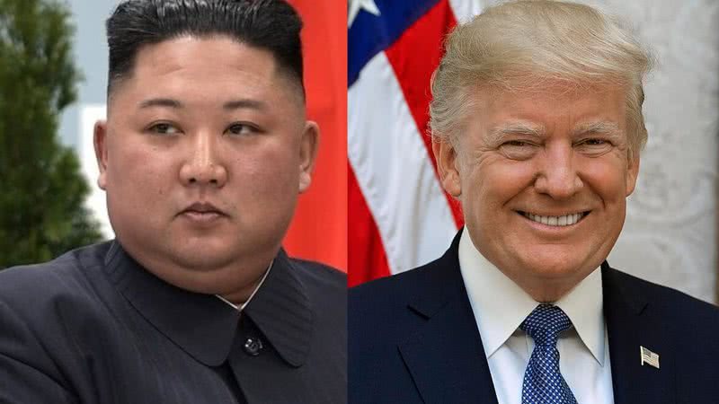 Donald Trump e Kim Jong-un, respectivamente - Wikimedia Commons