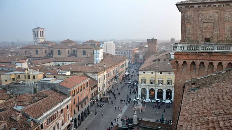 Cidade histórica de Ferrara na Itália - Pixabay