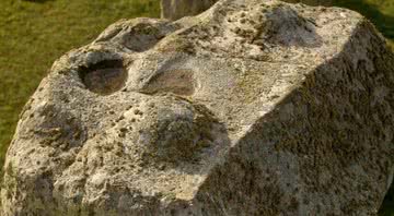 Imagem que mostra que Stonehenge pode ter sido montado como se fosse Lego - English Heritage/ Divulgação