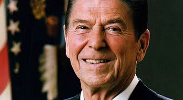 Fotografia do 40º presidente dos Estados Unidos, Ronald Reagan - Wikimedia Commons