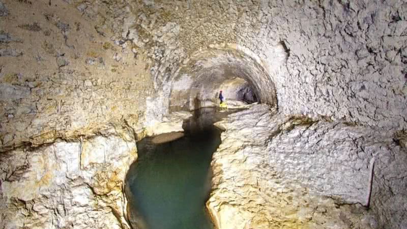 Parte dos túneis na província de Safranbolu, Turquia - Fundação Safranbolu de Cultura e Turismo