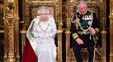 Elizabeth II e Príncipe Charles em evento oficial - Getty Images