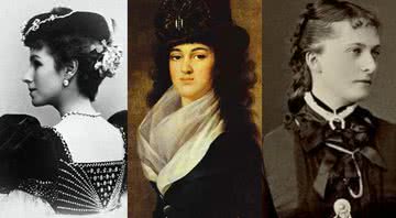 As mulheres: Mathilde Kschessinska, Anna Lopukhina e Catarina Dolgorukov - Wikimedia Commons