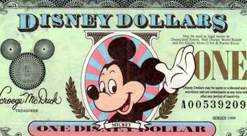 O famoso Disney Dólar - Divulgação/Disney