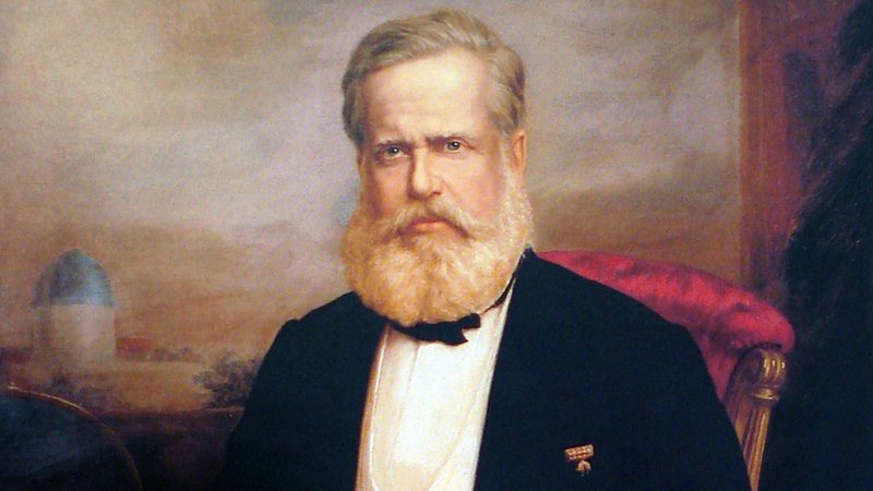 Retrato de Dom Pedro II - Getty Images