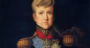 Pedro II aos 15 anos em pintura oficial - Félix Émile Taunay via Wikimedia Commons