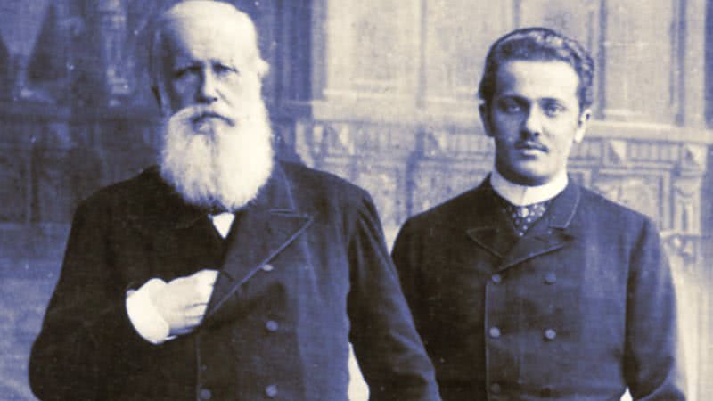 Dom Pedro II e o neto, Pedro Augusto - Wikimedia Commons