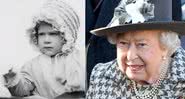 A rainha Elizabeth quando criança (esq.) e atualmente (dir.) - Creative Commons