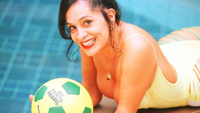 Foto de Enoli Lara com bola de futebol - Divulgação/Instagram