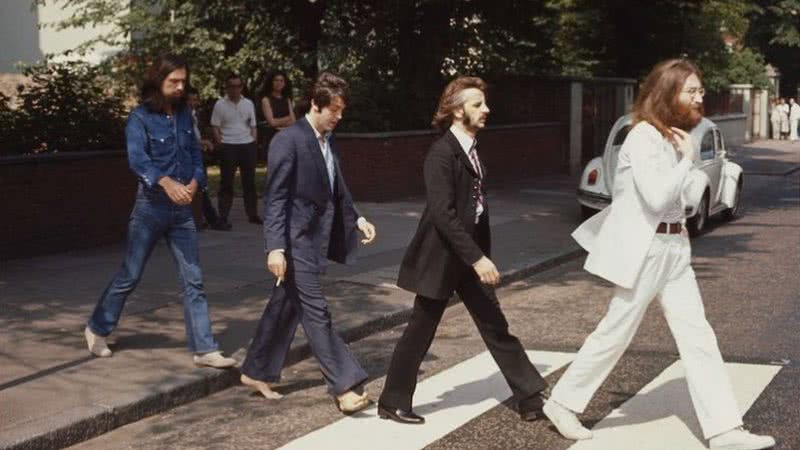 A famosa capa do álbum Abbey Road - Divulgação/ Instagram/ @paulmccartney