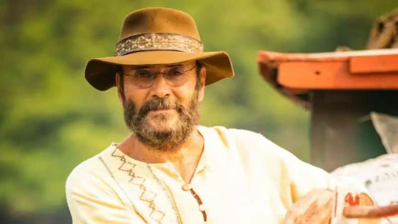 Almir Sater em nova versão de 'Pantanal' - Divulgação / TV Globo