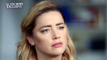 Amber Heard durante primeira grande entrevista - Divulgação/Vídeo/Today Show