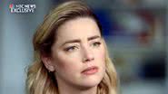 Amber Heard durante primeira grande entrevista - Divulgação/Vídeo/Today Show