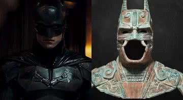 O novo Batman da DC (à esqu.) - Camazotz em escultura (à dir.) - Divulgação - DC Comics / Divulgação - Christian Pacheco