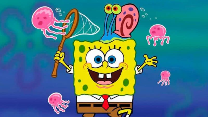 Imagem do famoso Bob Esponja - Divulgação/Nickelodeon