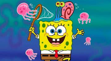 Imagem do famoso Bob Esponja - Divulgação/Nickelodeon