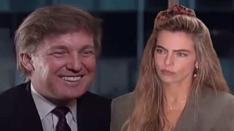 Trump ri de resposta de Bruna Lombardi durante entrevista no "Gente de Expressão" - Divulgação / Manchete