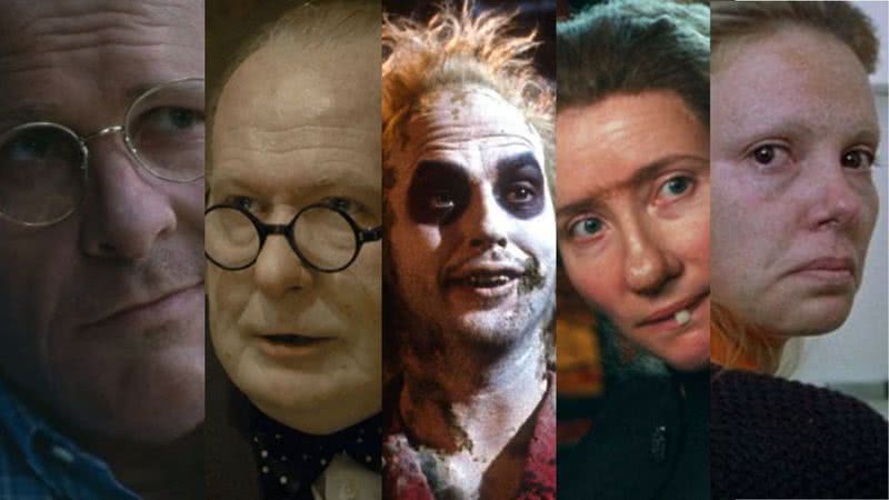 Christian Bale, Gary Oldman, Michale Keaton, Emma Thompson e Charlize Theron - Divulgação