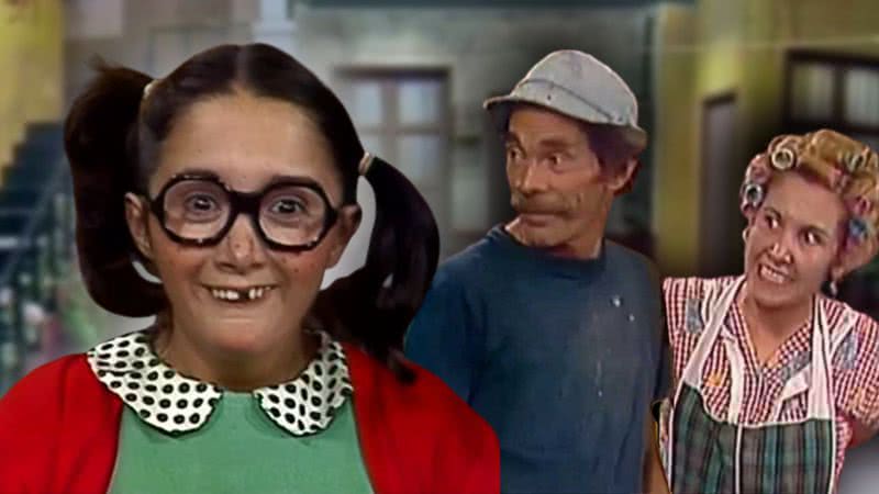 Chiquinha e Dona Florinda, personagens de 'Chaves' - Reprodução