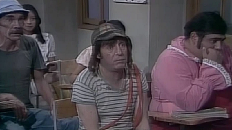 Cena do seriado mexicano Chaves - Divulgação / SBT