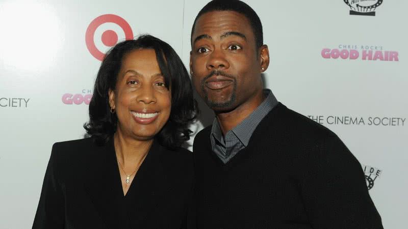 Chris Rock e sua mãe, em 2009 - Getty Images