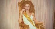 Cláudia como Miss Brasil Gay em 1976 - Divulgação