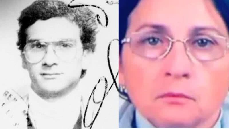 Imagem do mafioso Matteo Denaro à esquerda e imagem de Rosalia Messina Denaro à direita - Domínio Público via Wikimedia Commons e Divulgação / Carabinieri