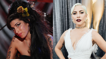 Amy Winehouse e Lady Gaga - Getty Images