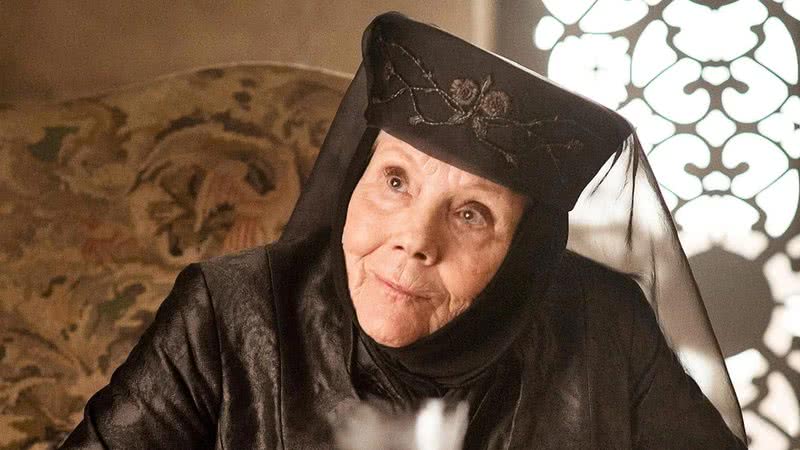 Atriz Diana Rigg como Lady Olenna Tyrell - Divulgação / HBO