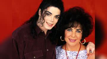 Michael Jackson abraça Elizabeth Taylor em fotografia pessoal - Divulgação/Facebook/Michael Jackson/ Then, Now and Forever in Our Hearts/12.09.2020