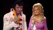 Montagem de Elvis e Parton em apresentação - Divulgação / Vídeo / YouTube