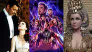 Alguns dos filmes listados na coluna - Divulgação / Marvel / MGM / 20th Century Fox