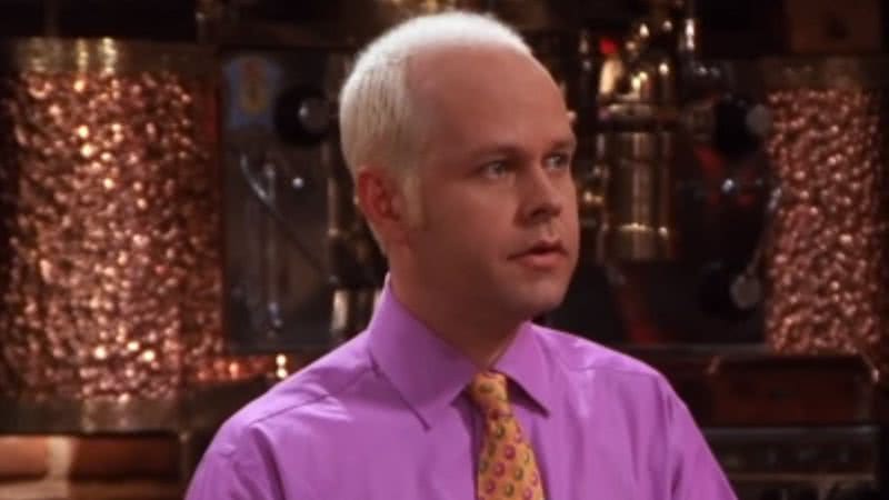 James Michael Tyler, como Gunther, no seriado Friends - Divulgação/Warner Bros