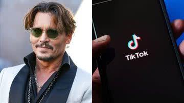 Johnny Depp criou conta no TikTok após vencer julgamento contra Amber Heard - Getty Images