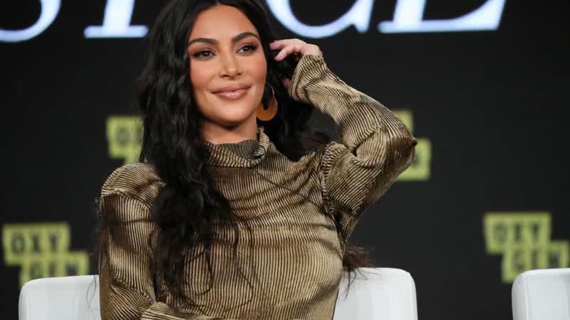 Kim Kardashian durante evento - Getty Images