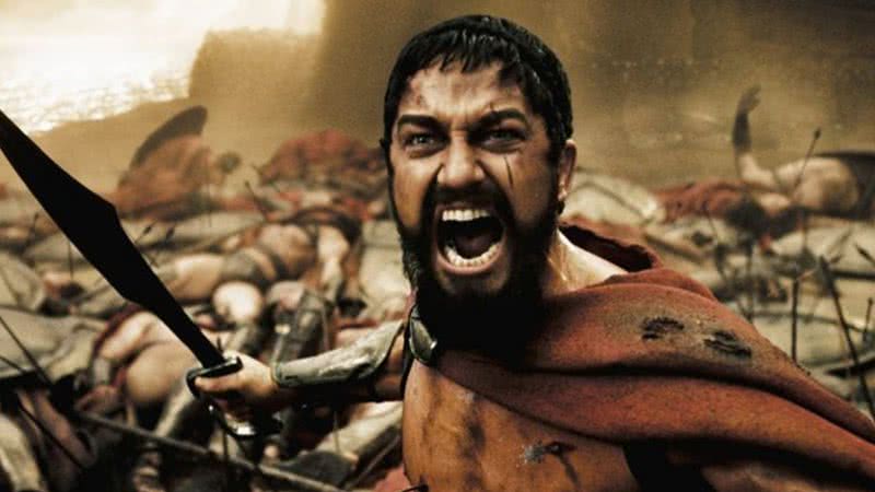 Gerard Butler como Leônidas em 300 - Divulgação/Warner Bros