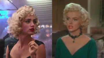 Foto de Ana de Armas  e Marilyn Monroe - Divulgação/Netflix / Divulgação/Youtube/Agenda