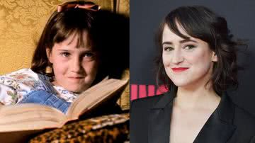 Montagem de Mara Wilson em 'Matilda' e atualmente - Divulgação / TriStar Pictures / Getty Images